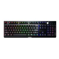 Клавиатура AORUS K9 BLACK RGB LED MECHANICAL GAMING KEYBOARD USB US